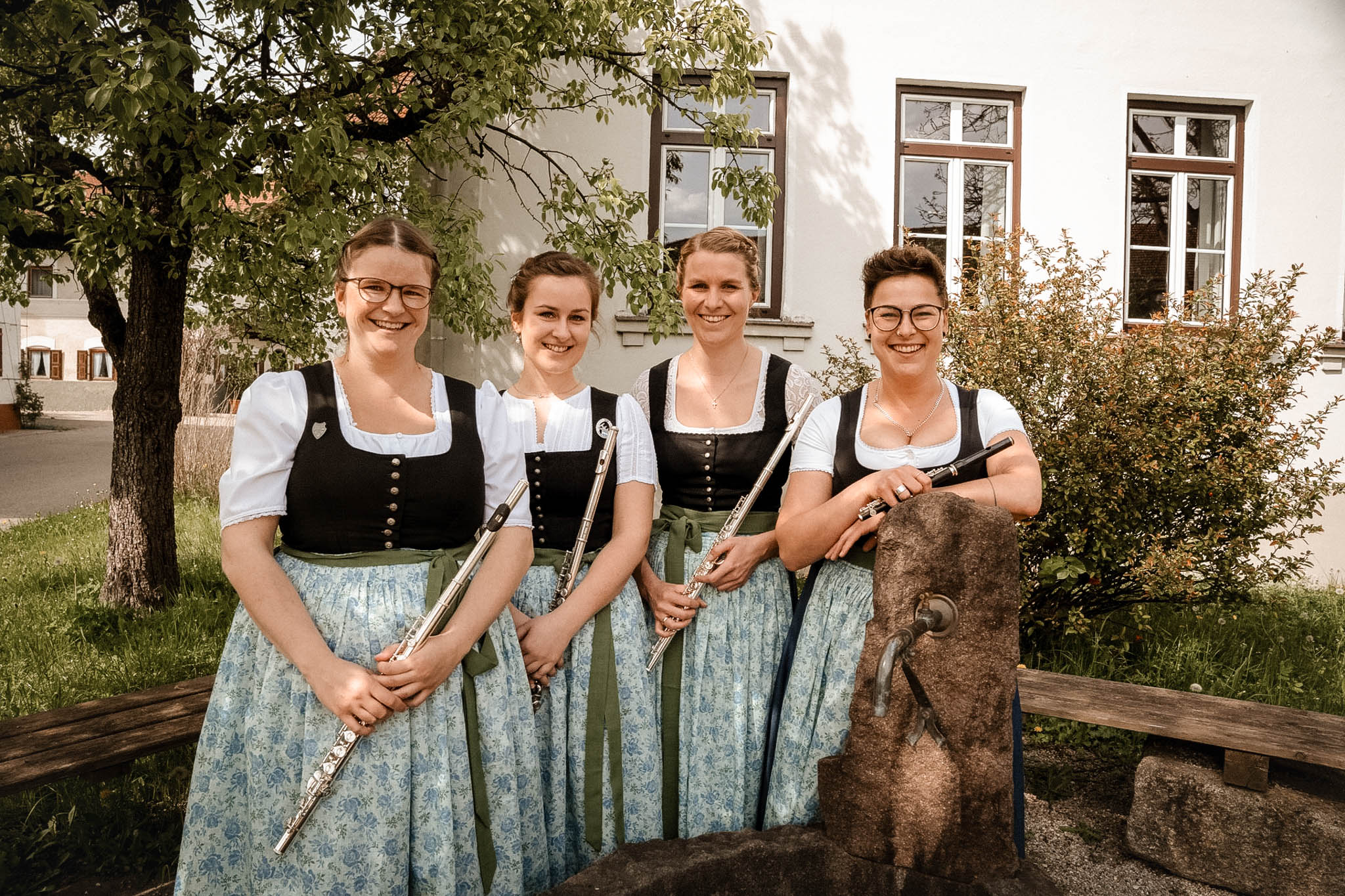 Maria Bonnetsmüller, Katharina Rost, Maria Wisneth, Verena Kellerer